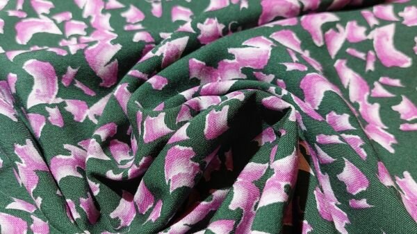 aqua dots viscose naaistof