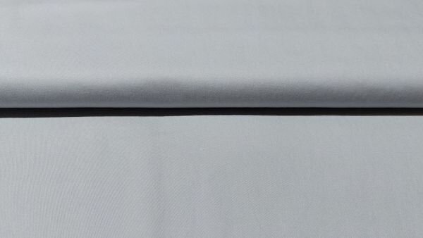 lichtgrijze stretch denim stof