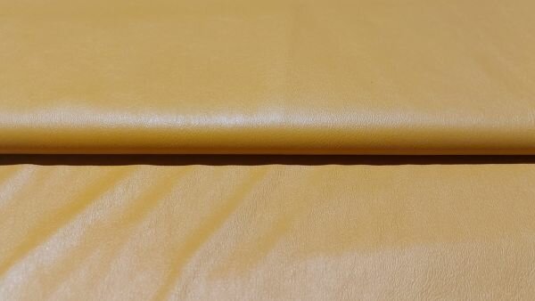 karamelbruine leatherlook stof