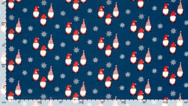 kerststof met kabouters
