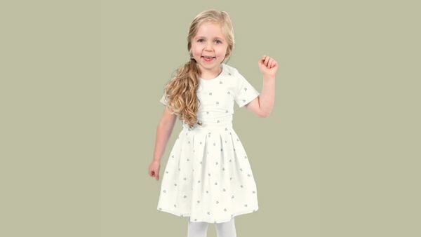 Nooteboom poplin stof bladprint