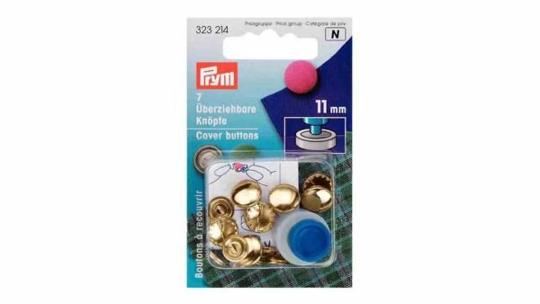Prym - Stofknopen Met Matrijs 11mm Zilver