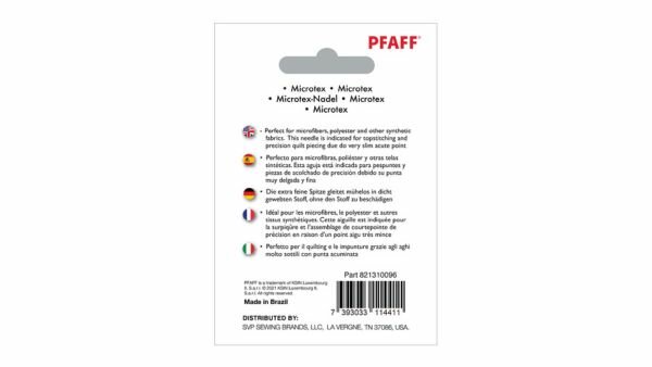 Details microtex naalen pfaff