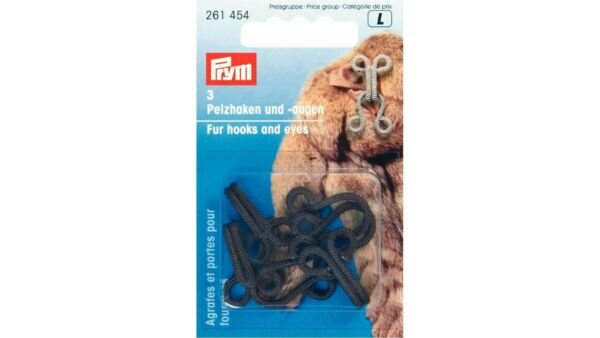 Prym - Bonthaken en ogen Bruin