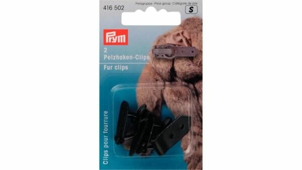 Prym - Bonthaken Zwart 2 Stuks