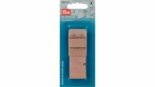 Prym - BH sluiting 2 sluitstanden 30mm Beige