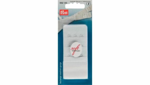 Prym - BH Verlengstuk 3x2 haken 40mm Wit