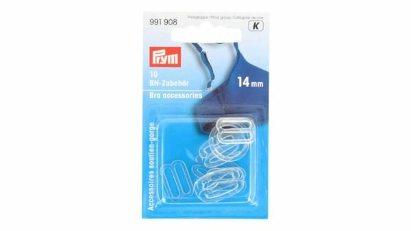 Prym - BH Accessoires 10x Kunststof Transparant 14mm