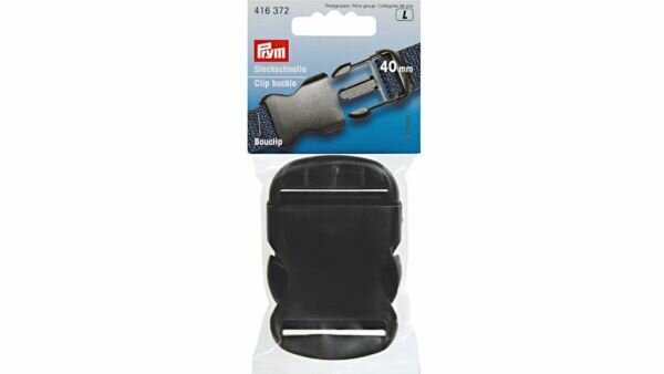 Prym - Klikgesp 40mm Sterk Kunststof Zwart