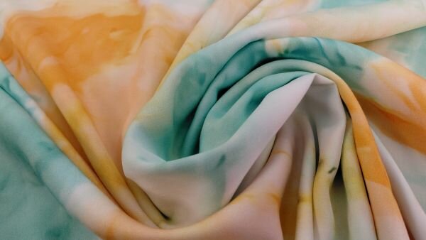 close-up viscose satijn glans stof patroon