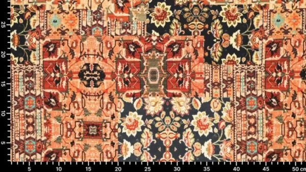 rode heavy rayon satijn met elastaan