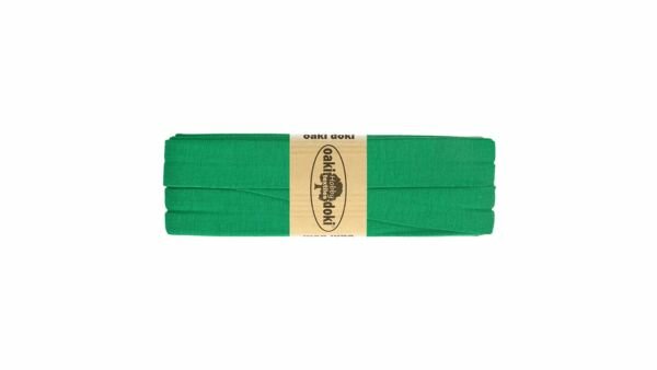 Oaki Doki - Jersey Tricot Biaisband 20mm 3m - 450 Groen