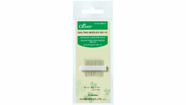 Clover - Quiltnaalden Nr. 12 15 stuks