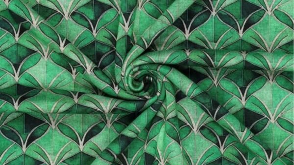 Digitaal geprinte Roma Tulip Tiles stof