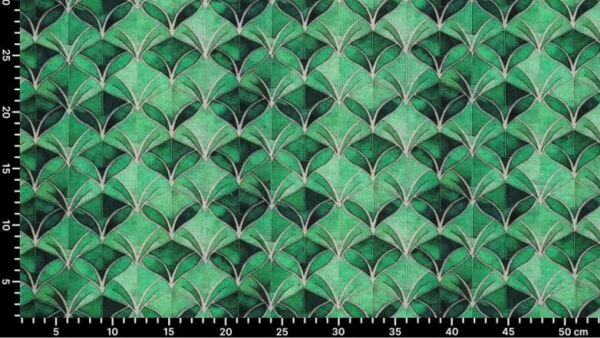 Oeko-Tex Punta di Roma stof tulpenmotief