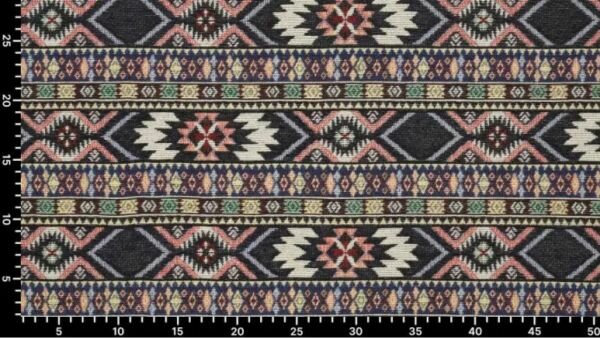 Elastische jacquard stof 150 cm breed