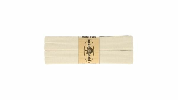 Oaki Doki - Jersey Tricot Biaisband 20mm 3m - 053 Beige Roze