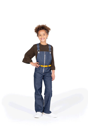 Naaien met Marine Blauwe Spijkerstof met Stretch 