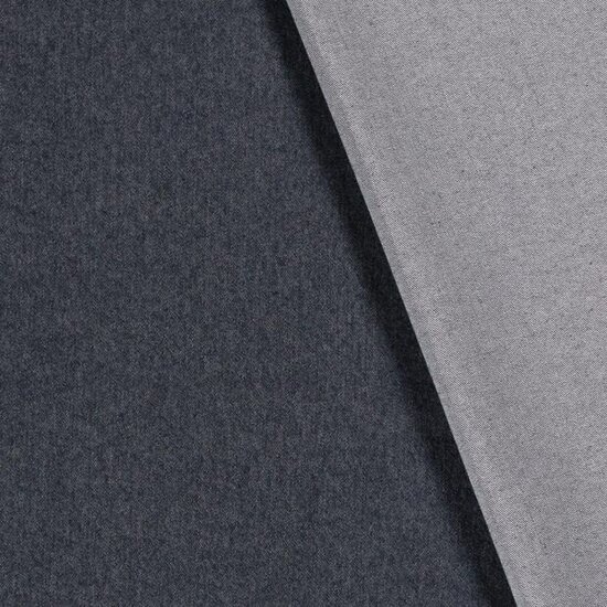 Marine Blauwe Spijkerstof met Stretch - Veelzijdige Denim voor Creatieve Projecten