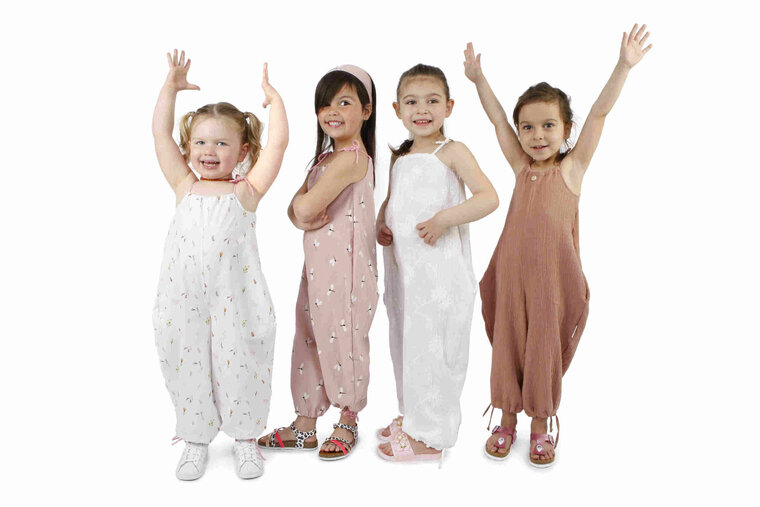 Naaipatroon jumpsuit - maat 116 t/m 134