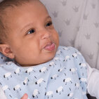 Naaipatroon slabbetje met klittenband