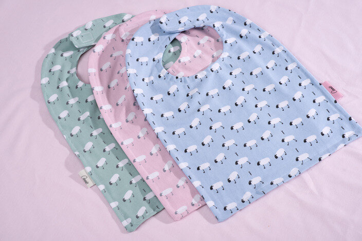 Naaipatroon slabbetje met klittenband kopen