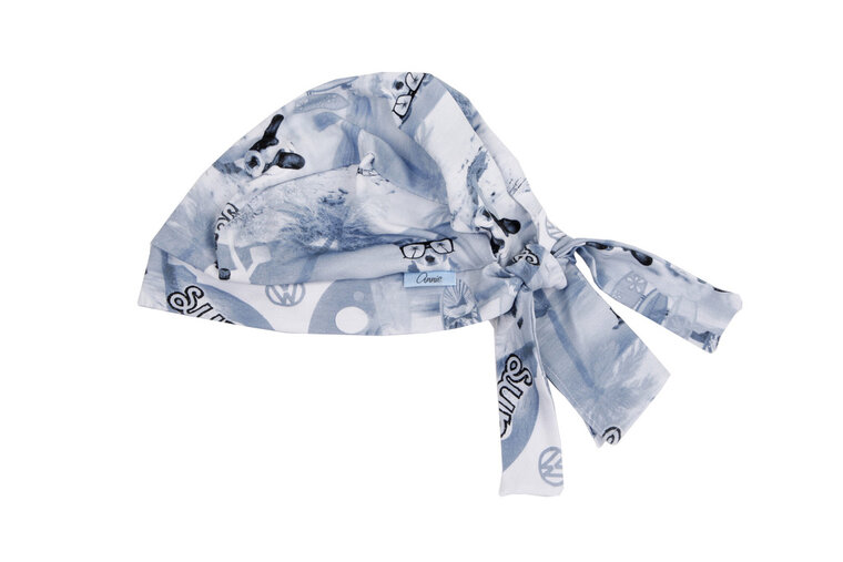 Eenvoudig en goedkoop naaipatroon strandbandana 