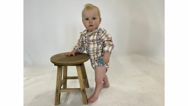 Naaipatroon Overhemdromper - Maat 68 t/m 98 - Nummer 187 Kind2