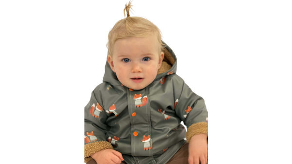 Naaipatroon Regenjasje - Maat 80 t/m 128 - Nummer 189 kind1