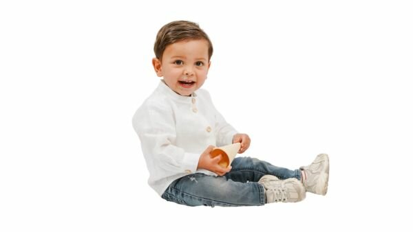 Naaipatroon Blouse met boordje - Maat 68 t/m 80 - Nummer 192 Kind4