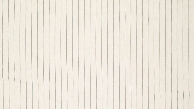 Zomerse viscose linnen stof met streep patroon