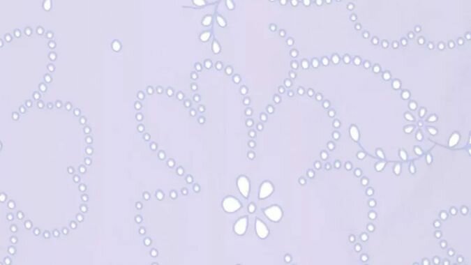 anglaisse embroderie paars