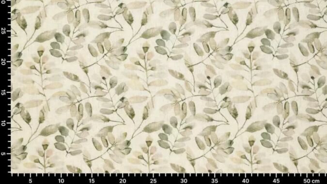 linnen viscose natuurlijk bladeren