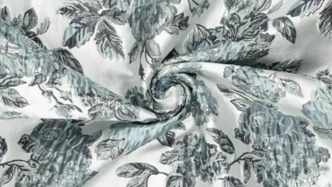 Luxe jacquard stof voor jurken en rokken