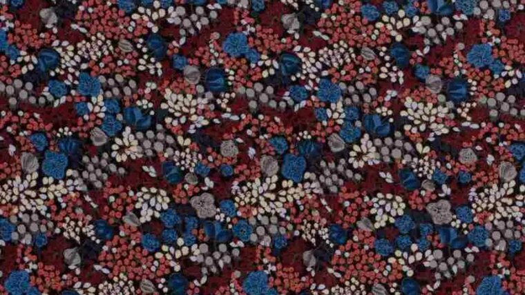 Bestellen Klassieke viscose jersey met betoverend bloemen motief