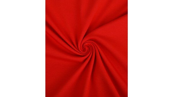 rode tricot stof jersey katoen stretch