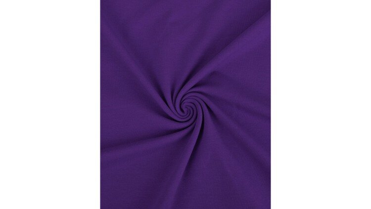 jersey stof paars rekbare kledingstof
