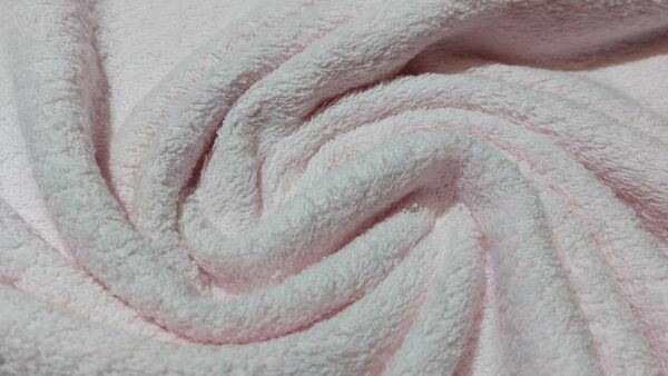 badstof lichtroze 100% katoen