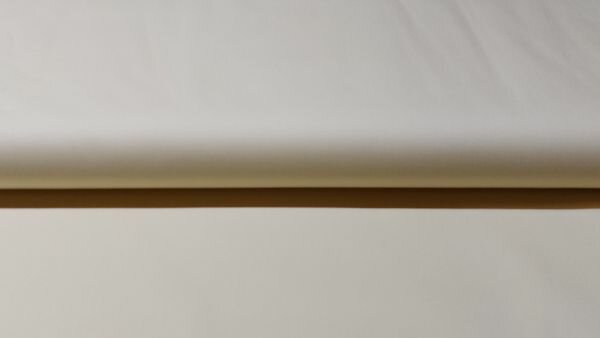 Lichtgele Rialto broekenstof met stretch en satijnglans	