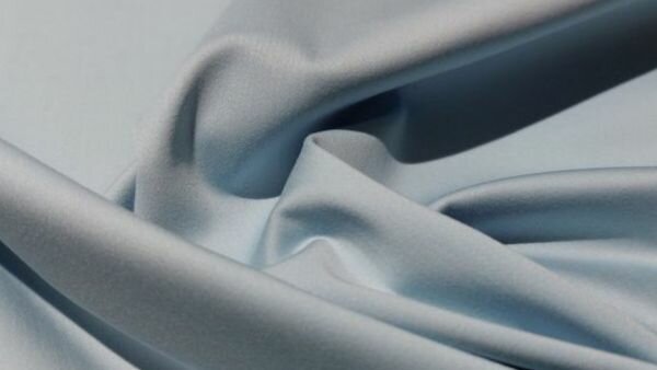 Detail van stevige Rialto katoen viscose stof in oud groen	