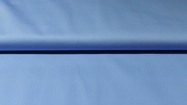 lichtblauwe broekenstof katoen satijn