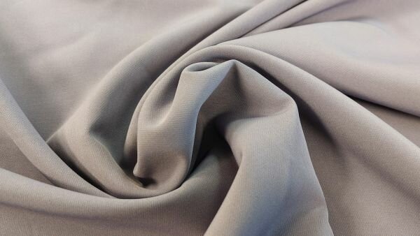 Effen stretchstof in paars met 4-way rek