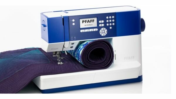 Pfaff Ambition 610 naairuimte van 200 mm voor quilts en gordijnen