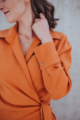 Prachtig naaipatroon atlas jurk By Masin