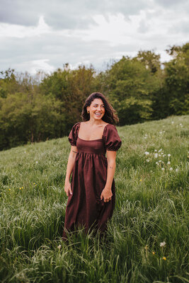 Naaipatroon met aangepaste buste in het patroon