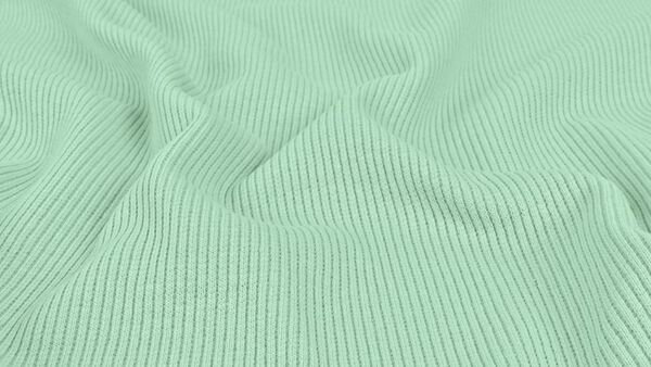 Close-up ribstructuur rib-jersey oud-groen 280 g/m&sup2;