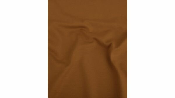 tricot-stof-camel-bruin-uni-stretch