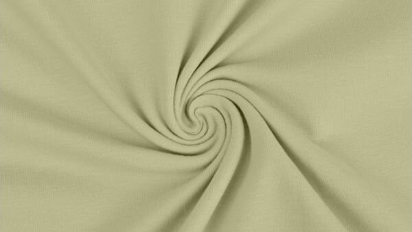 licht olijf groene tricot stof