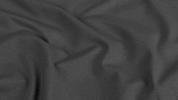 zachte jersey stof antraciet detail