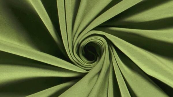 appel groene tricot stof katoen jersey